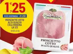 Ard Discount Prosciutto cotto alta qualita CASA MODENA offerta