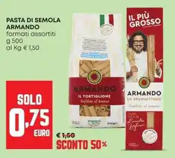 Panorama Pasta di semola ARMANDO offerta