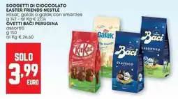 Panorama Soggetti di cioccolato easter friends NESTLE ovetti baci perugina offerta