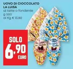 Panorama Uovo di cioccolato LA LUISA offerta