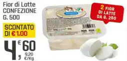 Supermercati Dok Fior di latte confezione offerta