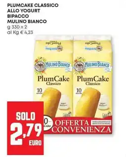 Panorama Plumcake classico allo yogurt bipacco MULINO BIANCO offerta