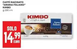 Panorama Caffè macinato "aroma italiano" KIMBO offerta