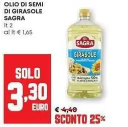 Panorama Olio di semi di girasole SAGRA offerta