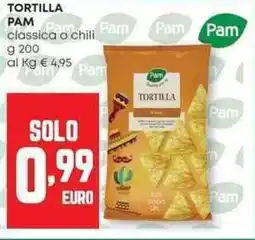 Panorama Tortilla PAM offerta