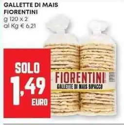 Panorama Gallette di mais FIORENTINI offerta