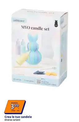 Action Crea le tue candele offerta