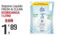 Supermercati Dok Sapone liquido fresh & clean ecoricarica offerta