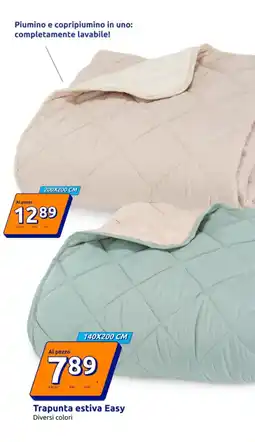 Action Trapunta estiva Easy offerta