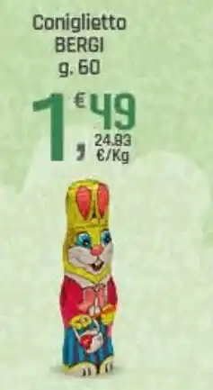 Supermercati Dok Coniglietto BERGI offerta