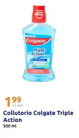 Action Collutorio Colgate Triple Action offerta