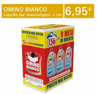 Iper Tosano Omino Bianco Liquido lav. bianco/igien. x 156 offerta