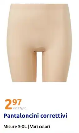 Action Pantaloncini correttivi offerta