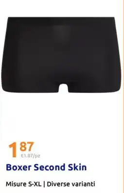 Action Boxer Second Skin offerta