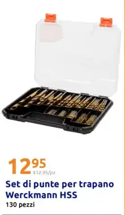 Action Set di punte per trapano Werckmann HSS offerta