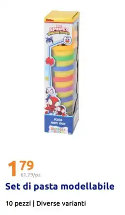 Action Set di pasta modellabile offerta