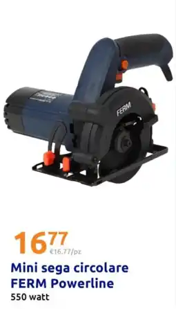 Action Mini sega circolare FERM Powerline offerta