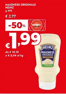 Bennet Maionese originale HEINZ offerta