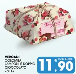 SeBón Supermercati Vergani colomba lamponi e doppio cioccolato offerta