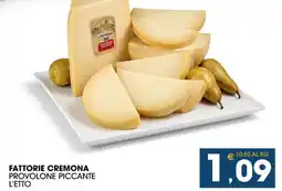 SeBón Supermercati Fattorie cremona provolone piccante offerta