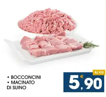 SeBón Supermercati Bocconcini, macinato di suino offerta
