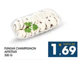 SeBón Supermercati Funghi champignon affettati offerta