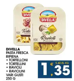 SeBón Supermercati Divella pasta fresca ripiena offerta