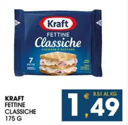 SeBón Supermercati Kraft fettine classiche offerta