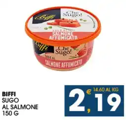 SeBón Supermercati Biffi sugo al salmone offerta