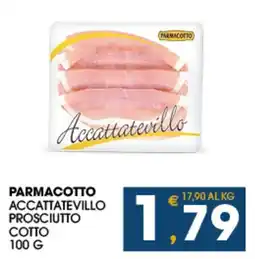 SeBón Supermercati Parmacotto accattatevillo prosciutto cotto offerta