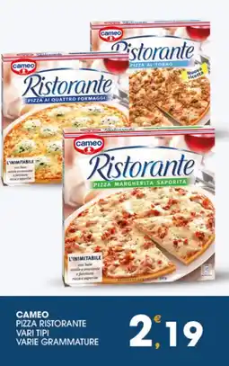SeBón Supermercati Cameo pizza ristorante offerta