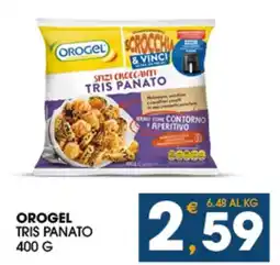 SeBón Supermercati Orogel tris panato offerta