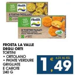 SeBón Supermercati Frosta la valle degli orti tortini offerta