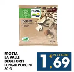 SeBón Supermercati Frosta la valle degli orti funghi porcini offerta