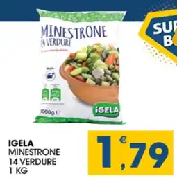 SeBón Supermercati Igela minestrone 14 verdure offerta
