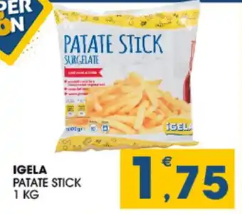 SeBón Supermercati Igela patate stick offerta
