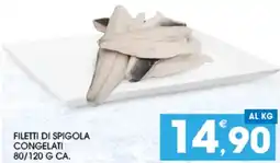 SeBón Supermercati Filetti di spigola congelati offerta
