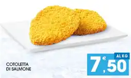 SeBón Supermercati Cotoletta di salmone offerta