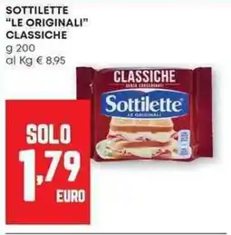 Panorama Sottilette "le originali" classiche offerta