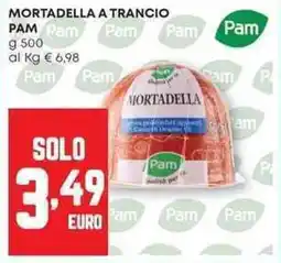 Panorama Mortadella a trancio PAM offerta