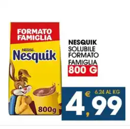 SeBón Supermercati Nesquik solubile formato famiglia offerta