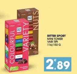 SeBón Supermercati Ritter sport mini tower offerta