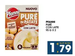 SeBón Supermercati Pfanni pure con latte offerta