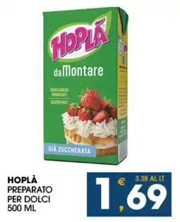 SeBón Supermercati Hoplà preparato per dolci offerta