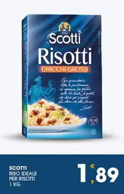 SeBón Supermercati Scotti riso ideale per risotti offerta