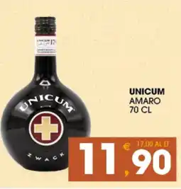 SeBón Supermercati Unicum amaro offerta