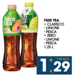 SeBón Supermercati Fuze tea classico, zero offerta