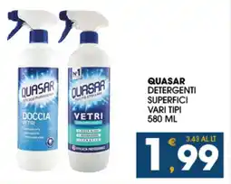 SeBón Supermercati Quasar detergenti superfici offerta