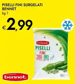 Bennet Piselli fini surgelati BENNET offerta