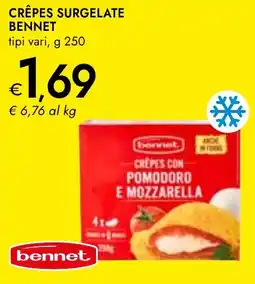 Bennet Crêpes surgelate BENNET offerta